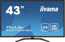 iiyama IIYAMA X4373UHSU-B1 43inch UW VA 3840x2160 UHD 400cd/m2 3ms HDR400 2xHDMI DP USB-HUB PBP PIP Remote control Speakers (X4373UHSU-B1)