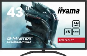 iiyama IIYAMA G4380UHSU-B1 43inch VA UHD Pro-Gaming G-Master Red Eagle 144Hz 550cd/m2 0.4ms HDR 2xHDMI 2xDP (G4380UHSU-B1)