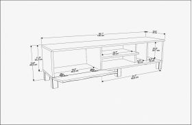 Comoda TV, Retricy, Olyo, 140x35x40.3 cm, PAL, Nuc/Alb