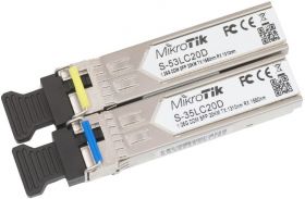 mikrotik Mikrotik S-3553LC20D module de emisie-recepție pentru rețele 1250 Mbit/s SFP (S-3553LC20D)