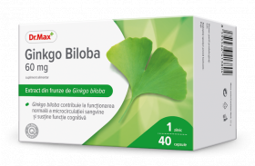 Dr. Max Ginkgo Biloba 60mg, 40 capsule moi