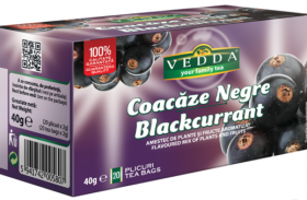 Ceai Coacaze Negre 40g 20dz, Vedda