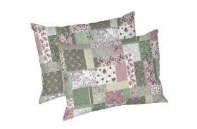 Set 2 perne Garden, microfibra matlasata, 50x70 cm