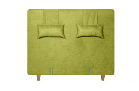 Pat matrimonial, Stockholm, Classic E, 140x200 cm, saltea tip Pocket, topper memory, Verde