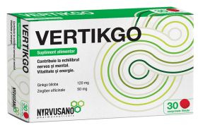 VERTIKGO 30 COMPRIMATE FILMATE