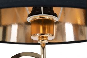 Lampa de masa Glam Harts, Mauro Ferretti, Ø30 x 54.5 cm, 1 x E27, 40W, fier