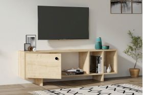 Comoda TV, Asse Home, Folsom, 140x45x29 cm, Stejar