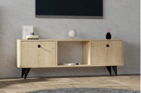 Comoda TV, Asse Home, Elton, 160x50x29 cm, Stejar