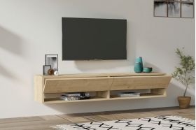 Comoda TV, Asse Home, Arges , 141x31x30 cm, Maro