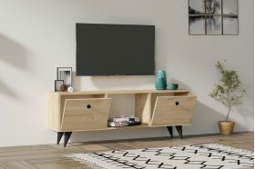 Comoda TV, Asse Home, Elton, 160x50x29 cm, Stejar