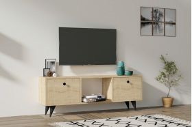 Comoda TV, Asse Home, Elton, 160x50x29 cm, Stejar