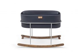 Balansoar bebelusi, Hudson, Hier Metal, Negru / Crom