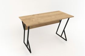 Birou, Puqa Design, Nelsson, 160x50.4x24.5 cm, PAL, Maro