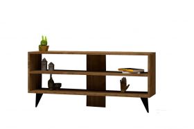 Comoda TV, Puqa Design, One, 120x50x29.6 cm, PAL, Maro