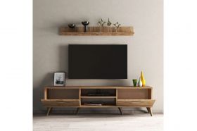 Comoda TV, Tanmob, TVU0102, 180x48x35 cm, PAL , Maro