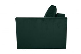 Canapea extensibila Ferrara, 232x97x75 cm, cu lada de depozitare, Green