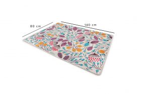 Covor, Herbs Djt , 80x140 cm, 50% catifea/50% poliester, Multicolor