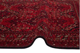 Covor de hol, Bhr 05 Red , 80x150 cm, Fibre acrilice, Rosu