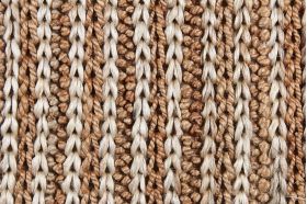 Covor, Flatweave Choti S11152, 80x150 cm, Iuta, Maro / Crem