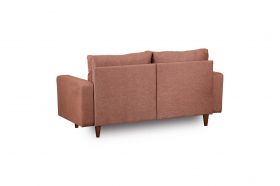 Canapea 2 locuri, Futon, 859FTN2712, Metal, Maro deschis