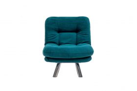 Canapea extensibilă cu 1 loc, Futon, 859FTN2322, Metal, Verde petrol