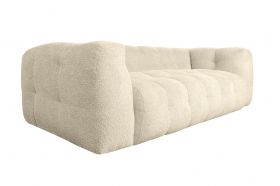 Canapea Bellezza, 3L, 233x104x72 cm, Ivory