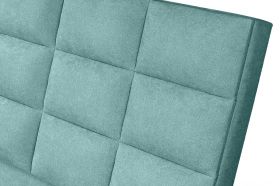 Pat matrimonial, Stockholm, Cubic E, 180x200 cm, saltea tip Pocket, topper memory, Mint