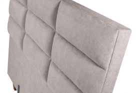 Pat matrimonial, Stockholm, Harmony E, 180x200 cm, saltea tip Pocket, topper memory, Taupe