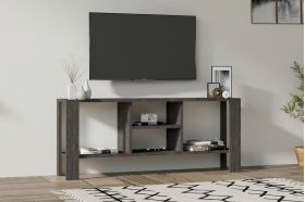 Comoda TV, Asse Home, Hodge, 120x50x34 cm, Maro