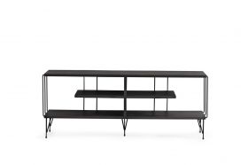 Comoda TV, Kalune Design, Eze, 120x44.5x30 cm, Maro inchis