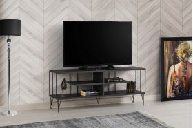 Comoda TV, Kalune Design, Eze, 120x44.5x30 cm, Maro inchis