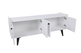 Consola, Mod Design, Lugano, 150x40x62 cm, Alb