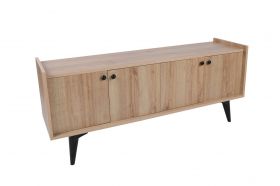 Comoda TV, Mod Design, Hanoi, 150x40x62 cm, Stejar