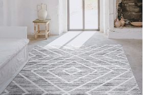 Covor, 38590A Bohemian, 120x180 cm, Polipropilena, Gri