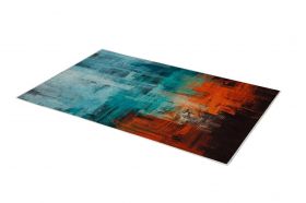 Covor de hol, King, 100x150 cm, Poliester, Multicolor