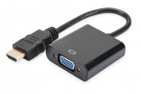 DIGITUS Digitus HDMI/VGA/3.5mm VGA (D-Sub) Negru (DA-70461)