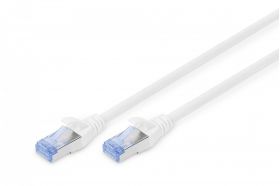 DIGITUS CAT 5e SF-UTP patch cord, Cu, PVC AWG 26/7, length 0.5 m, color grey (DK-1531-005)