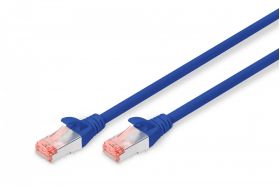DIGITUS CAT 6 S-FTP patch cord, Cu, LSZH AWG 27/7, length 2 m, color blue (DK-1644-020/B)