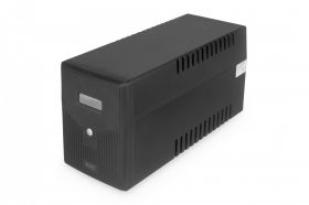 DIGITUS Line-Interactive UPS, 1500VA/900W 12V/9Ah x2 battery,4x CEE 7/7,USB,RS232,RJ45,LCD (DN-170075)