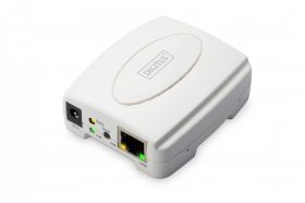 DIGITUS USB Print Server, 1-Port 1x RJ45, 1x USB A, USB 2.0 (DN-13003-2)