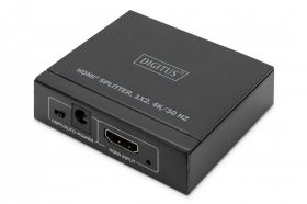 DIGITUS 4K HDMI Splitter, 1x2 4K/30Hz, black (DS-45340)