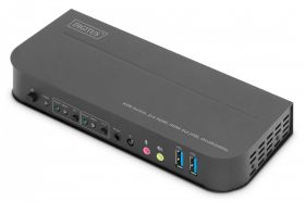 DIGITUS Desktop 2 Port HDMI KVM Switch 4k@60Hz (DS-12874)