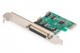 DIGITUS Serial/Parallel I/O, 2/1-Port,PCIexpress 2-port serial, 1-port parallel (DS-30040-2)