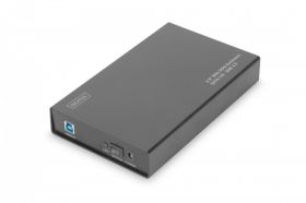 DIGITUS SSD/HDD SATA Enclosure 3.5' USB3.0, for SATA III HDD 3.5', Alu, w/o PSU (DA-71106)