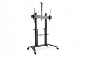 DIGITUS TV Cart, 70-120' 140 kg max., black (DA-90452)