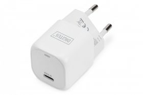 DIGITUS USB-C Mini Charging Adapter, 20W 20W, PD 3.0, white (DA-10060)