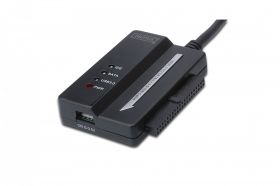 DIGITUS USB3.0 to SATAII + 3.5' IDE Adapter Cable Power Supply (12V/2A) included (DA-70325)