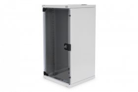 DIGITUS 254 mm (10') 12U wall mounting cabinet 592x312x300 mm, color grey (RAL 7035) (DN-10-12U)
