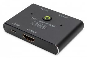 DIGITUS 8K HDMI Switch, 2x1 black (DS-45341)