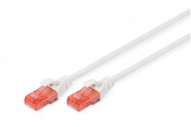 DIGITUS CAT 6 U-UTP patch cable, Cu, LSZH AWG 26/7, length 2 m, color white (DK-1617-020/WH)